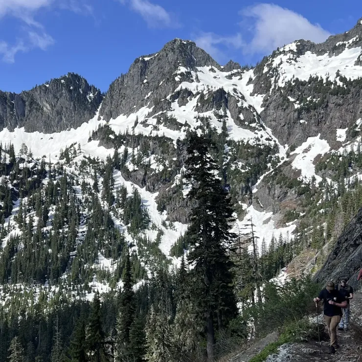 Hiked to Snow Lake